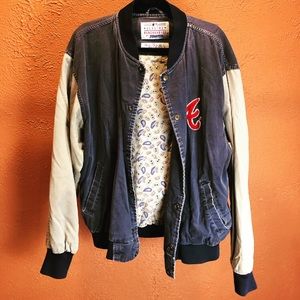 VINTAGE STARTER ATLANTA BRAVES JACKET